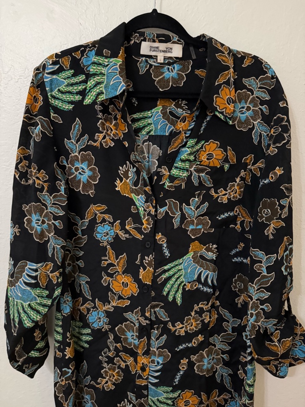 Diane von Furstenberg printed shirtdress - Picture 2 of 5